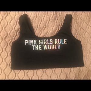 Victoria Secret Pink Sports Bra Size Large NWOT